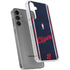 NBA Los Angeles Clippers Distressed Red Galaxy S24 Plus Clear Case